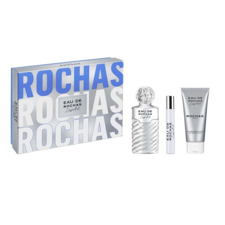 cofre rochas l¿essentiel eau de parfum 100ml vap + 20ml vap+ body lotion 50ml