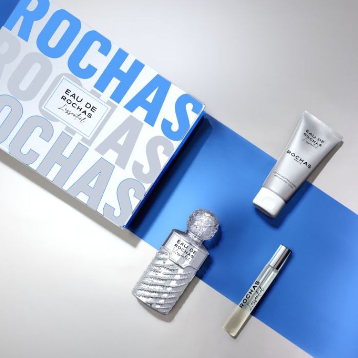 cofre rochas l¿essentiel eau de parfum 100ml vap + 20ml vap+ body lotion 50ml
